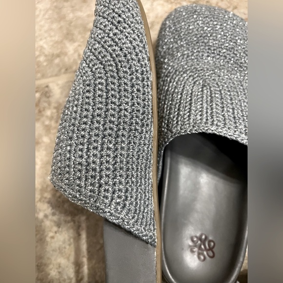 The sak clogs sparkly silver. - Picture 2 of 4